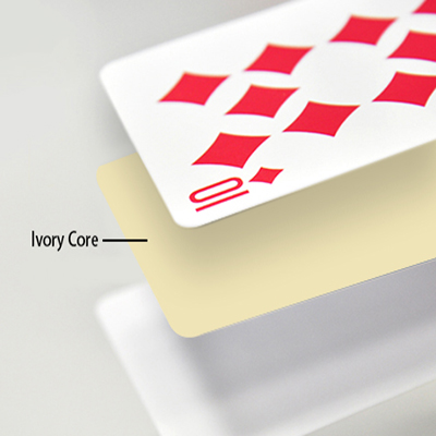 Ivory Core Standard Cardstock Playing Cards for Board