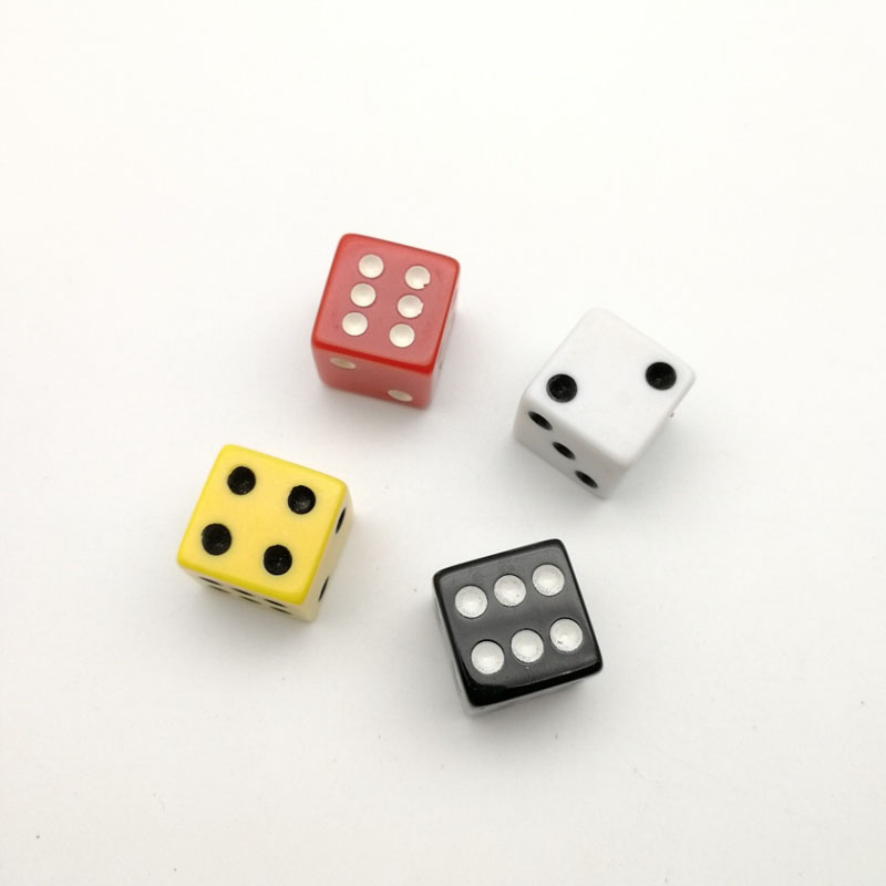 Custom Multi Color Board Game Spot Dices